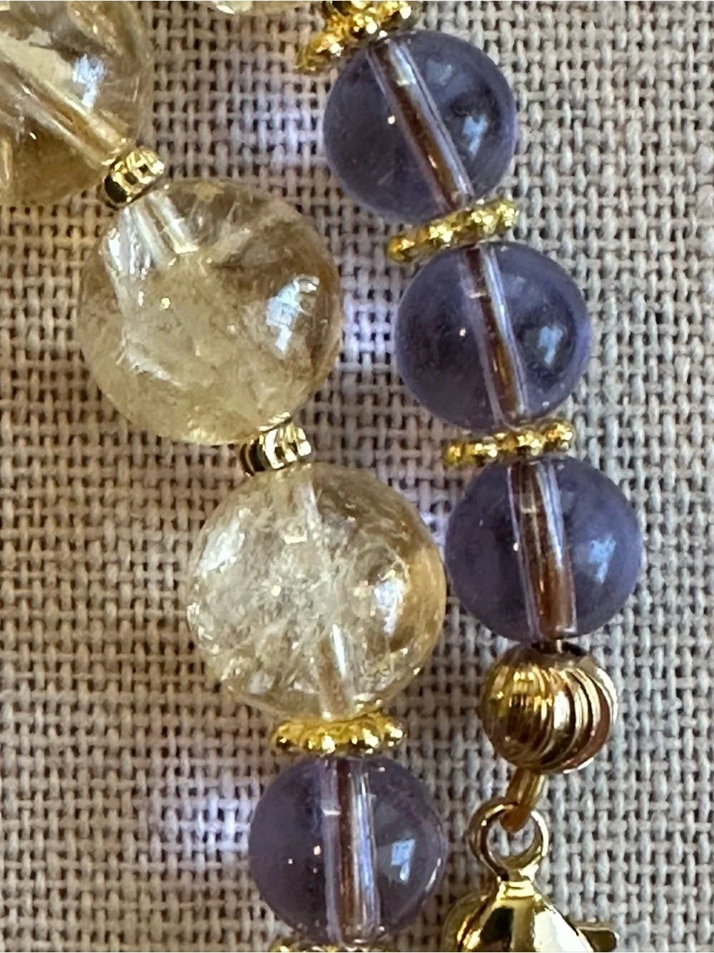Handmade light purple